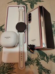 Samsung galaxy z Fold3 Thom Browne 雙實體sim卡 原裝正品Thom Browne 512G