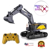 Excavator HUINA 1593/1592 22 Channel (Limited Stock) & DOUBLE E 17 Channel Remote Control Truck & Hu