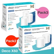 TP-Link Deco X60 AX3000 Whole Home Mesh Wi-Fi6 System
