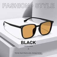 spek mata silau spek mata Smart Photochromic Anti-Blue Light Glasses Female Anti-Radiation Myopia Su