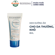 [Mini] Kem Dưỡng Ẩm Bioderma Cho Da Thường, Khô 8ml Atoderm Nourishing Cream