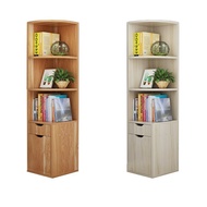 Corner Book Shelf Book Cabinet Decorative Shelf