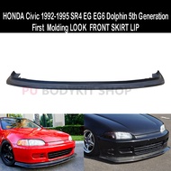 HONDA CIVIC 1992-1995 SR4 EG EG6 Dolphin 5th Generation First Molding LOOK FRONT SKIRT LIP PU