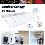 Transparent Window Awning Eaves Invisible Canopy Rain Shade Outdoor Balcony 透明雨棚