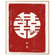 Decorative Paintings Paintings Restaurant 5YA1 Bedroom Wall Paintings New Chinese Simple Wedding Tab