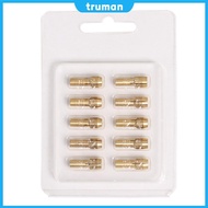10pcs Mini Brass Collets Chucks Power Tool Practical Drill Brass Collet Brass Chucks Adapter for Twi