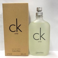 CK ONE EAU DE TOILETTE BY CALVIN KLEIN 200 ML UNISEX