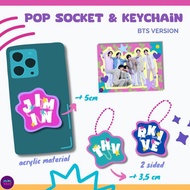 Gr-8 Df-8 Pop Socket & Keychain - Bts Version Gr-8