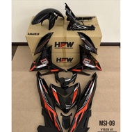 BODY COVER (HPW) Y15ZR MSI-09 BLACK V1/V2