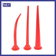 N&Y   Plastic Caulking Nozzle Applicator Sausage Caulking Extension Tool Camber / Long Caulking Nozz
