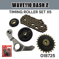 X4 X5 FUTURE DASH125 WAVE125I DASH110 DASH2 WAVE110 WAVE DX CX TIMING ROLLER SET TENSIONER ARM SET T