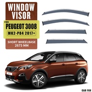 Suitable for Peugeot 3008 Window Rainproof Rainproof Board PEUGEOT3008Windowvisor