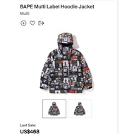 Bape multilabel hoodie Wholesale