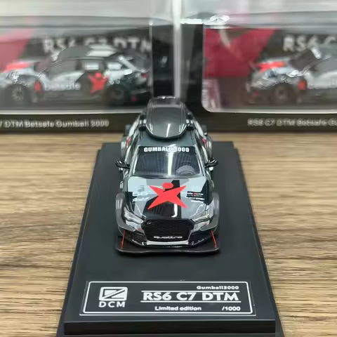 DCM 1:64 RS6 C7 DTM Betsafe Gunball 3000 Diecast Model Car