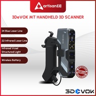 3DeVOK MT 3D HANDHELD SCANNER | Blue & Infrared Structure Light | Color Scan |Entry Level 3D Scanner