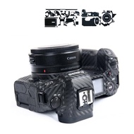 ฟิล์มไฟเบอร์คาร์บอนป้องกันรอยขีดข่วนสำหรับ Canon EOS R R3 R5C R5 R6 R7 RP R10 M50 Markii M6II สติ๊กเกอร์ปกป้องผิว