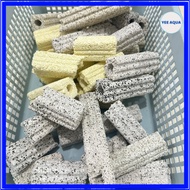 1 kg Porcelain Salt and Pepper Bar, Porcelain Gold Bar (Broken, broken) Used to Filter Koi Fish Tank