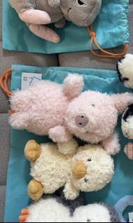 Jellycat 毛絨玩具合集 兔子 豬 熊貓 雞 企鵝 蝦