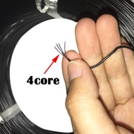 【☸2023 New☸】 fka5 4core Air Conditioning Wire Enamel Wire Insulated Line Glass Fiber Headphone Wire Out Diameter 1.4mm Pvc Refrigerator Cable Diy