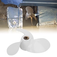 ssrroo 6L5?45943?00?EL 7 1 4X6?BS Aluminum Alloy Boat Engine Propeller for Outboard Motor Compatible
