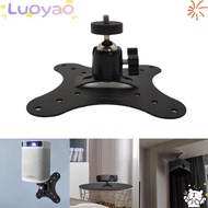 LUOYAO1 Ceiling Wall Projector, 360° Rotation Wall-Mounted Mounted Projector Bracket, with 1/4 inch 