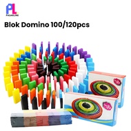 Pasarline Domino Toys Children's Building Blocks Wooden Stacking Blocks