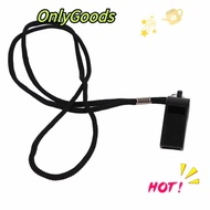 ONLYGOODSS Plastic Whistle, With Lanyard ABS Sports Whistle, Whistle Black  Whistle Sports Events