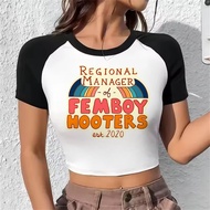 Femboy Teen Grunge Manga Crop Top - Fun Japanese Summer Scene