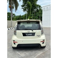 No Plate Kereta Myvi Kristal Timbul