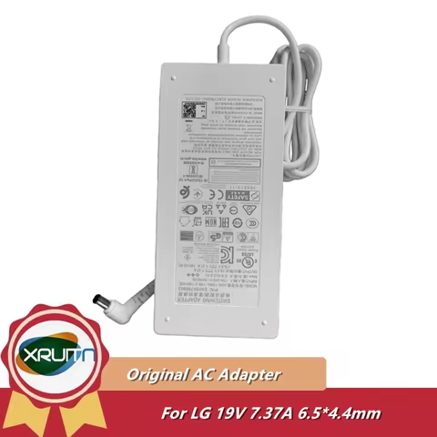 Original 140W 19V 7.37A AC DC Adapter for LG 34GK950F 34UM95-PD 34UM95-PE 34UM94-PD 34UC87 34UC87M L