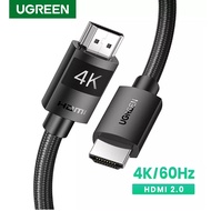 Ugreen HDMI 2.0 cable supports Ethernet, 3D 60Hz, HDR, 18Gbps speed for super sharp image experience