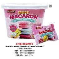 MINI MACARON SANDWICH HALAL BISCUIT (1pcs)