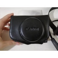 Canon G7X Mark II Leather Camera Case with Lanyard