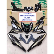 Rapido Cover Set Yamaha Y15ZR V1 V2 MX King-150(10) Accessories Motor Y15 Ysuku Black Blue Red Orange Yellow Y15ZR