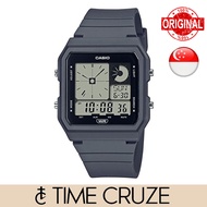 [Time Cruze] Casio LF-20 World Time LED Digital Analog Style Grey Square Unisex Watch LF-20W-8A2DF L