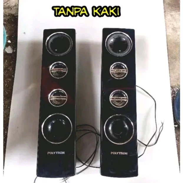 speker bekas tv polytron tanpa kaki