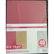 Poinsettia 8.5x11 cardstock cardstock paper