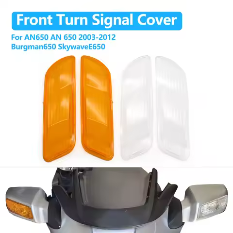 Motorcycle Front Turn Signal Cover For Suzuki AN650 AN 650 2003-2012 Burgman650 SkywaveE650 Burgman 