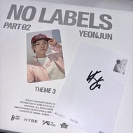 TXT崔然竣 No Labels Part02 美網親簽