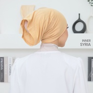 ALAYNA Inner Syria | Scarf Anak Tudung Scaf Lubang Skaf Kepala Petak Cotton