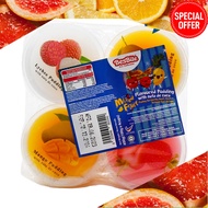(4pcs) HALAL, Jelly Nata Decoco, Puding Nata De Coco Assorted Pudding with Nata De Coco 100g