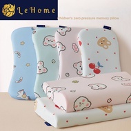 Class A Children Memory Foam Pillow Pillow Core Baby Toddler Shaping Pillow Nap Pillow with Pillowcase Cartoon Students