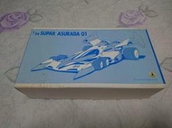 RETPPU烈風 1/24 閃電霹靂車 SUPER ASURADA 01 附水貼