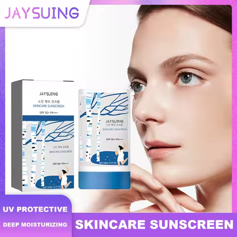 Jaysuing Skincare Sunscreen SPF 50+ Uv Protective Deep Moisturizing Anti Oxidant Non Greasy Waterpro