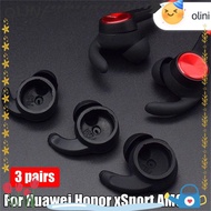 OLINI 3 Pairs Earphone Cover Soft Ear Hook Earpiece Earbuds Tips for Huawei Honor xSport AM61