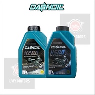 DASHOIL MINYAK HITAM ENGINE OIL H200 H500 E500+ E700+ E1300+ E1500+ 4T SAE 40 ENGINE FLUSH