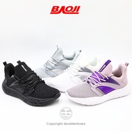 BAOJI [BJW630]ของแท้ 100% รองเท้าผ้าใบผู้หญิง รองเท้าวิ่ง รองเท้าออกกำลังกาย  (ดำ/ ขาว /เทา /ม่วง) ไซส์ 37-41