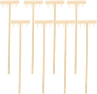 8Pcs Mini Zen Sand Rake Bamboo Rakes Tool Meditation Zen Garden Tools Feng Shui Tabletop Rock Garden
