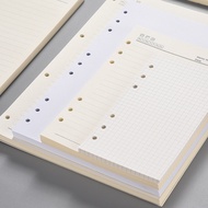 A a5 Notebook Binder Refill b5 Binder Detachable 6 Holes 9 Holes Square Book a6 Blank Kraft Paper Bi