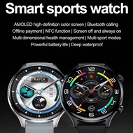 HK75 Smart Watch Bluetooth Call NFC Dynamic Island Always On Display Heart Rate Sleep Monitor Messag